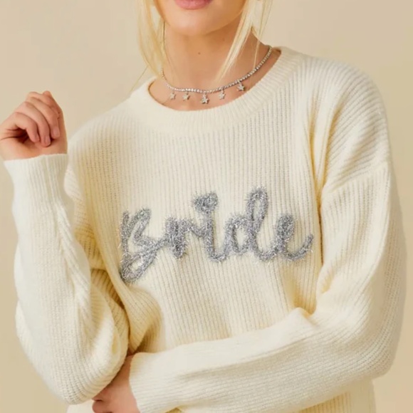 Glitter Bride Sweater - Picture 2 of 2